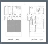 Planos viviendas tipo B promoci&oacute;n inmobiliaria Alfar / Sextante